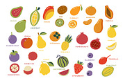 Fruits Vegetables Berries Collection, a Food Illustration by Chelovector (Thumbnail 3 of 6)