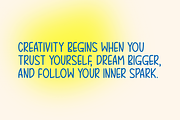 Begin Fresh Typeface, a Handwritten Font by Seemly Fonts (Thumbnail 4 of 6)