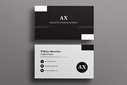 Minimal Business Card, a Business Card Template by MightyDesign (Thumbnail 3 of 6)
