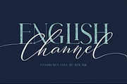 English Channel. Duo Font., a Serif Font by Red Ink (Thumbnail 1 of 15)
