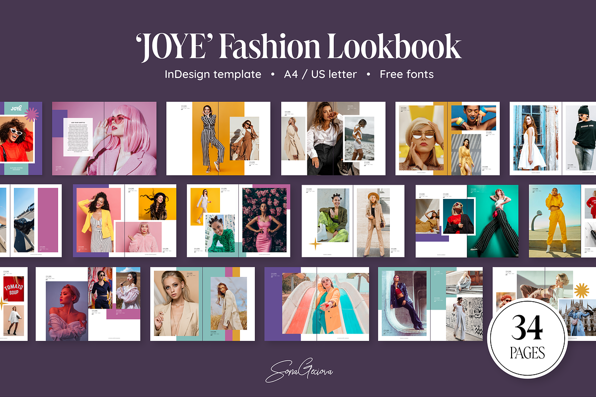 JOYE Fashion Lookbook, a Magazine Template by SonaGeciova (Photo 1 of 19)