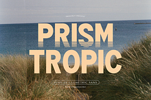 Prism Tropic Display Geometric Sans
