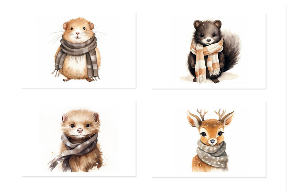 Woodland Animal, a Seasonal Illustration by artsy-fartsy (Photo 3 of 5)