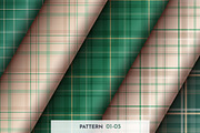 10 Seamless Simple Tartan Patterns, a Pattern Graphic by rwgusev (Thumbnail 2 of 7)