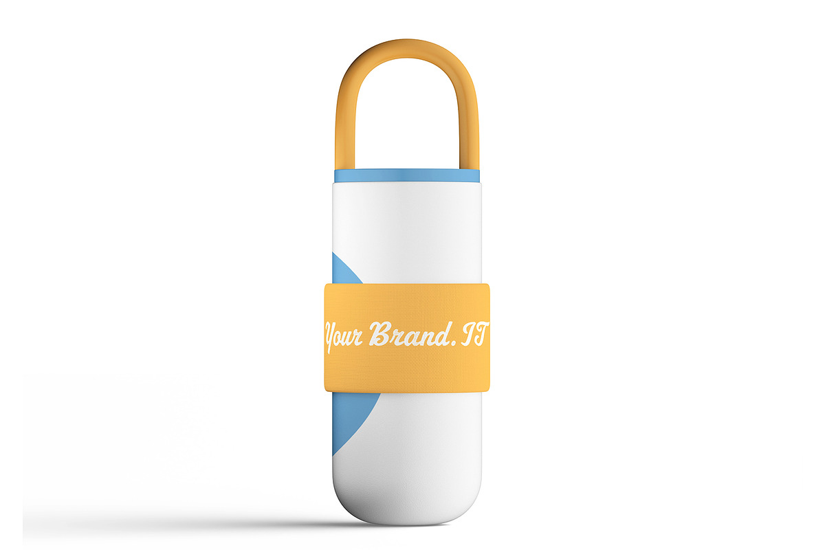 Insulated water bottle mockup bundle, a Cups & Container Mockup by Ambo Ampeng (Photo 11 of 11)