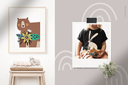 Woodland | 100% hand drawn clipart, an Animal Illustration by Olia (Thumbnail 10 of 17)