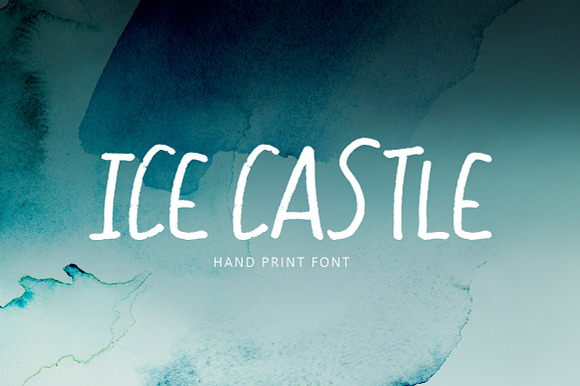 Ice Castle Display Font preview 7