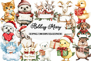 African American Christmas Clipart, an Illustration by Daily.Designs (Thumbnail 1 of 5)