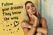 Rough Brush Font, a Script Font by Live line (Thumbnail 3 of 9)