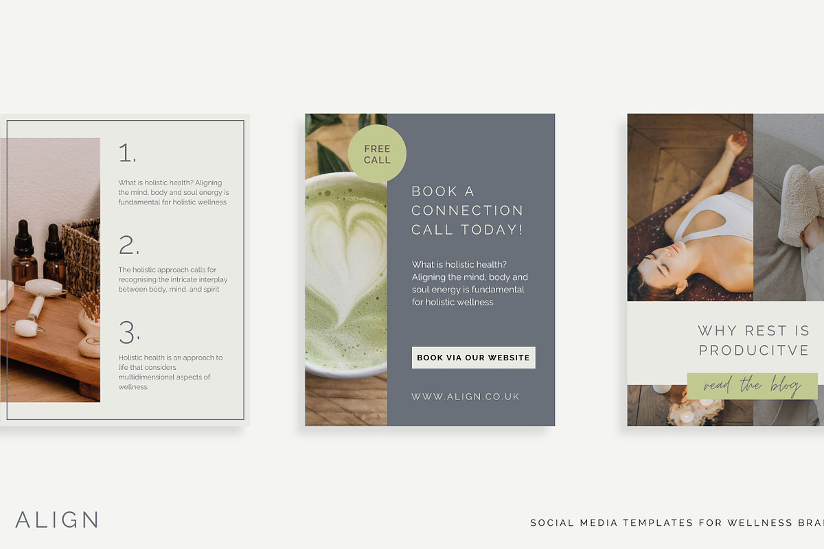 Spiritual Wellness Social Media Kit, a Social Media Template by CreativeWilderness (Photo 3 of 11)