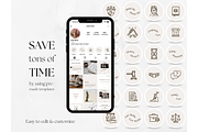 80 Lawyer Story Highlight Covers, a Social Media Template by PatternLab. (Thumbnail 3 of 9)