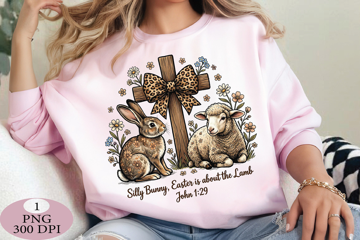 Silly Bunny, Easter Is About The Lam, an Illustration by Daily.Designs (Photo 2 of 5)