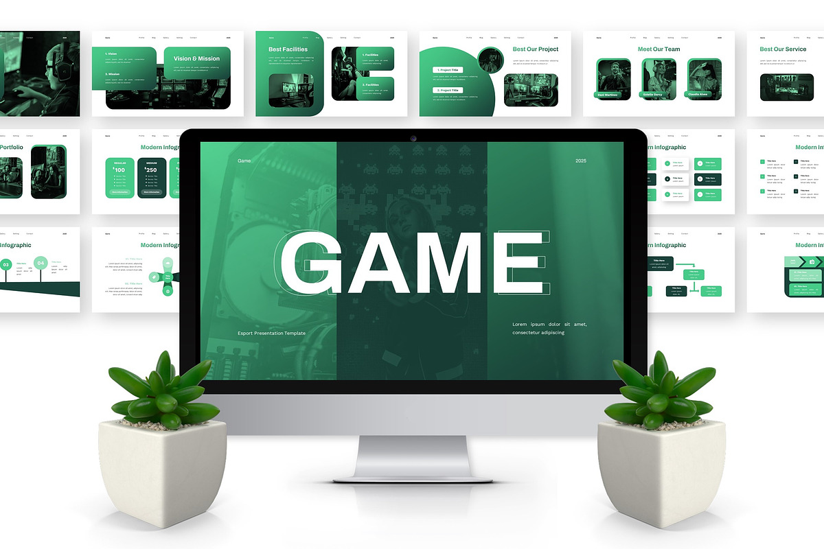 Game - Esport Powerpoint preview 4