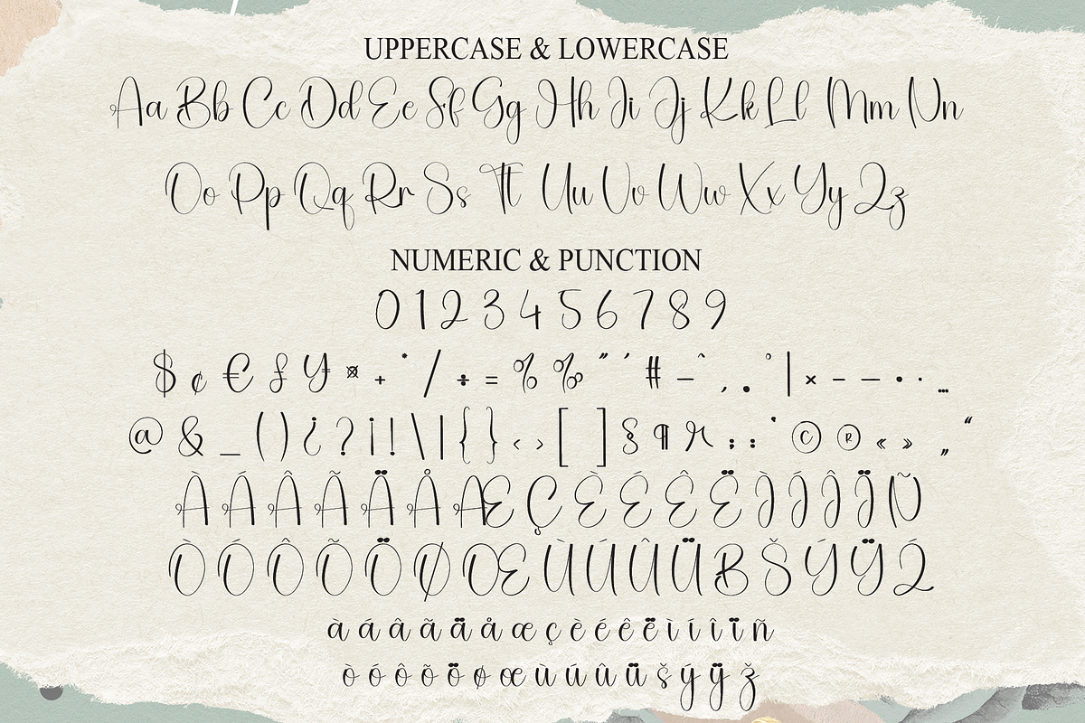 Montage | Script Font, a Handwritten Font by Scratchones (Photo 7 of 9)