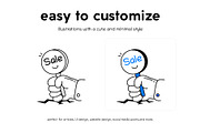 Shopping Doodle Icons, an Outline Icon by Vectors Market (Thumbnail 5 of 10)