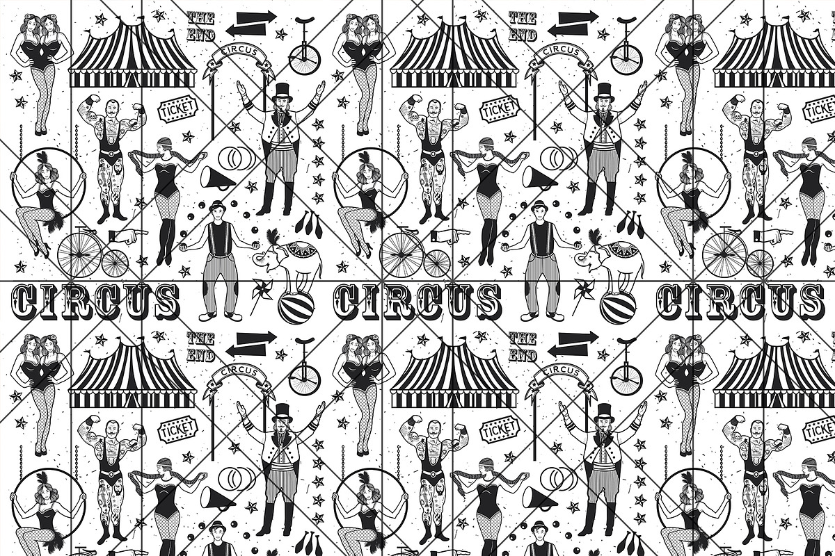 Circus set, an Illustration by Moloko88 (Photo 10 of 11)