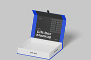 Gift Box Mockup, a Packaging Mockup by renderstockmarket (Thumbnail 3 of 4)