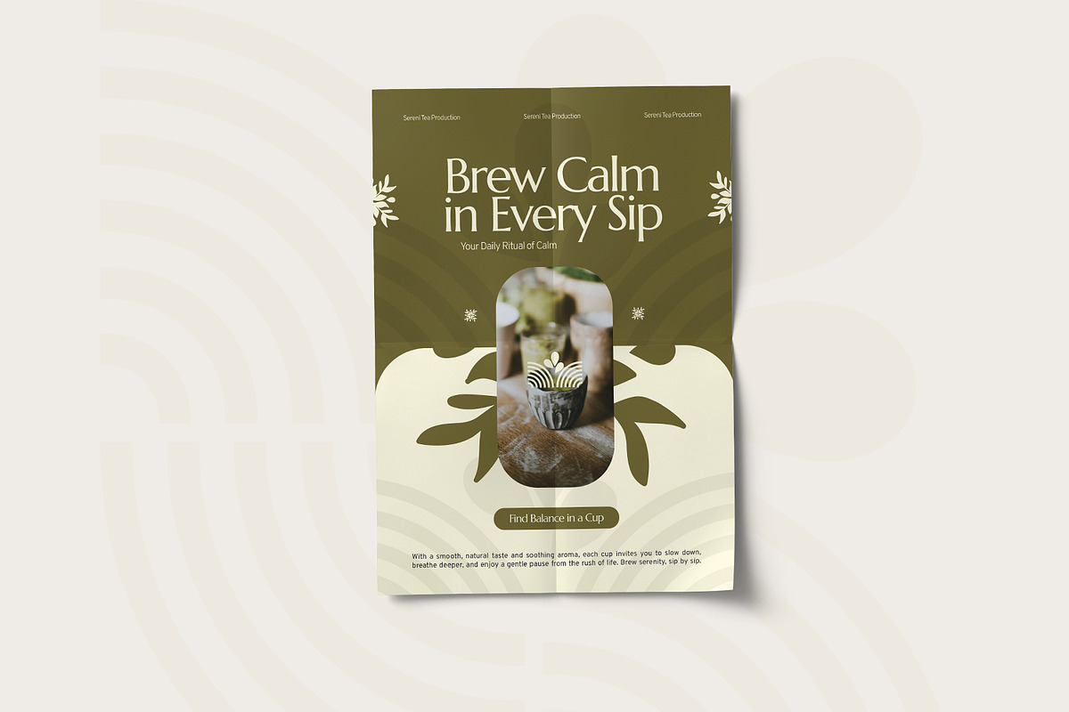 Sereni Tea - Flyer, a Card Template by Fannan Studio (Photo 2 of 3)
