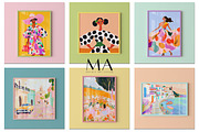 Mega Interior Frame Mockup Pack, a Household Mockup by Mockup Art Atelier (Thumbnail 45 of 60)