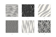 Spotty Waves | Seamless Patterns Set, a Pattern Graphic by Curly_Pat (Thumbnail 3 of 7)