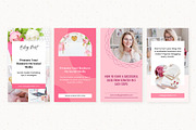 Pink Blogger Instagram Stories Canva, a Social Media Template by Crevo Studio (Thumbnail 8 of 8)