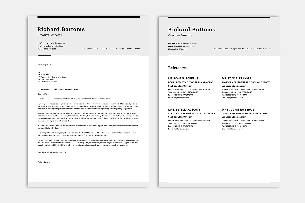 Resume Box for Job Experts Vol.2, a Resume Template by SNIPESCIENTIST