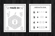 Full Easter Activity Pages for Kids, a Seasonal Illustration by Ink Gallery (Thumbnail 3 of 3)
