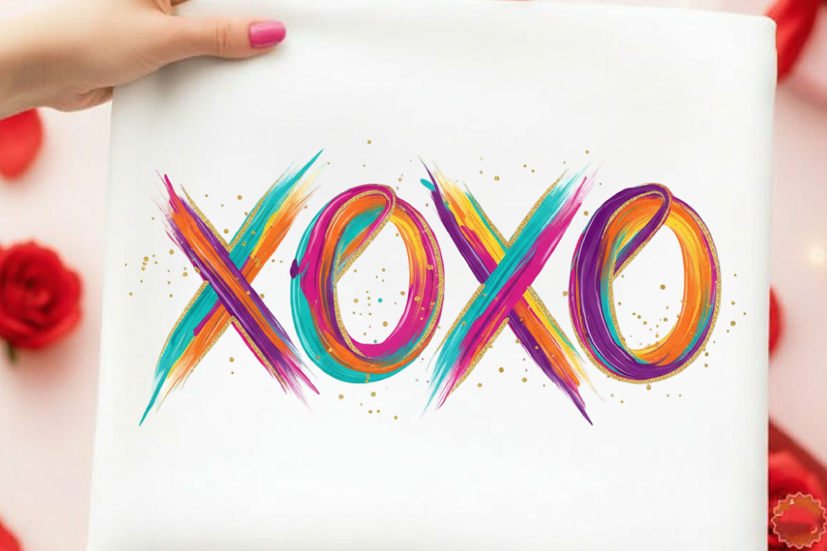 Valentines Day Heart XOXO Png, XOXO, an Illustration by designcity5 (Photo 5 of 9)