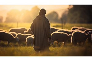 A man is standing in front of a, an Animal Photo by Jyliana's shop