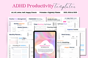 2024 Productivity Planner, a Print Template by PlannersByBee (Thumbnail 1 of 3)