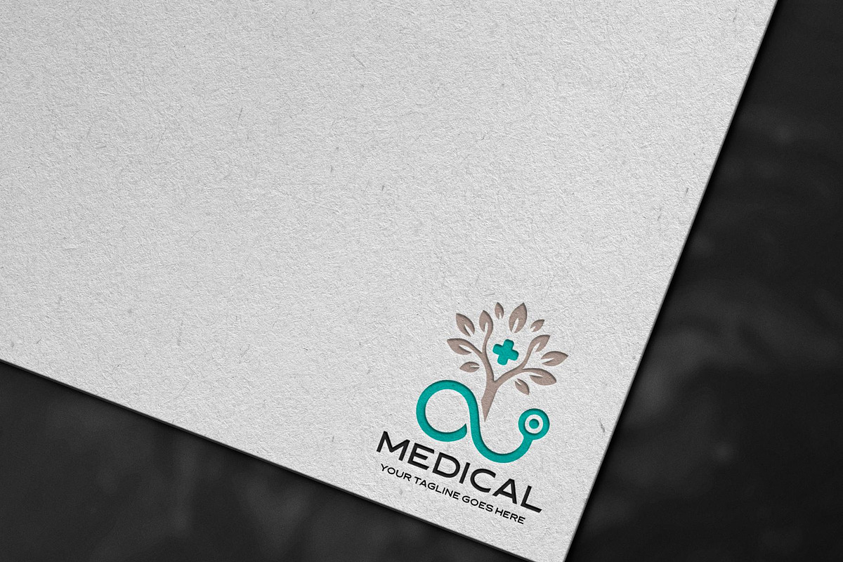 Medical Tree Stethoscope Logo, a Branding & Logo Template by YUDesignStore (Photo 8 of 9)