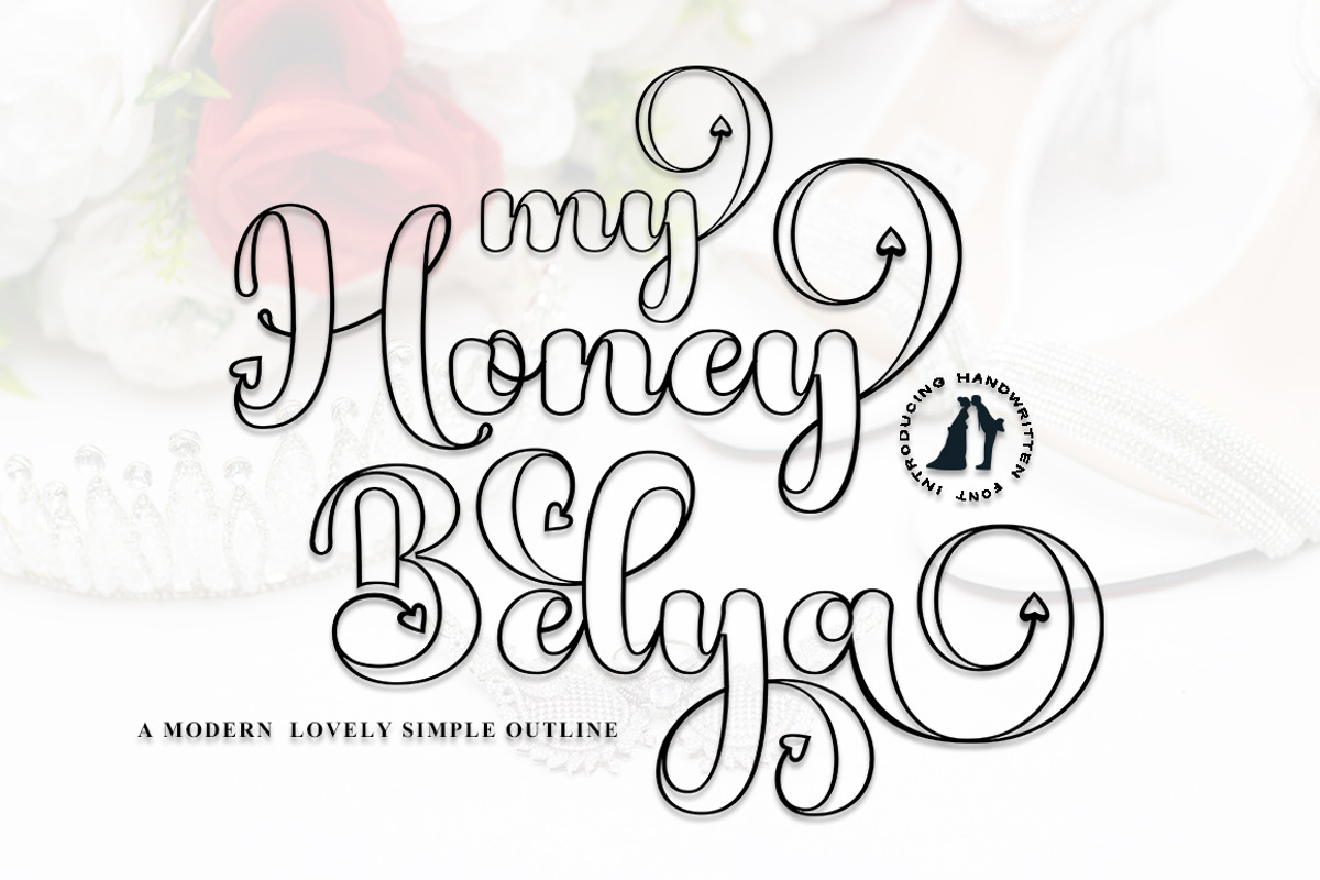 My Honey Belya, a Script Font by TM Type (Photo 1 of 10)