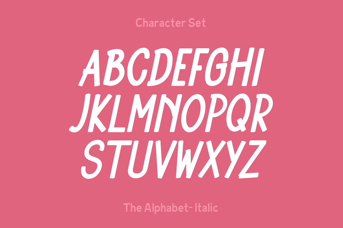 La Vie En Rose - Handwritten Font, a Handwritten Font by ariodsgn (Photo 3 of 9)