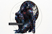 Glassborn Court Stained Glass PNG, a Decorative Illustration by ThatsDesignArt (Thumbnail 15 of 18)