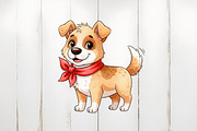 Farm Animals Watercolor Clipart, an Illustration by Watercolor design (Thumbnail 5 of 6)