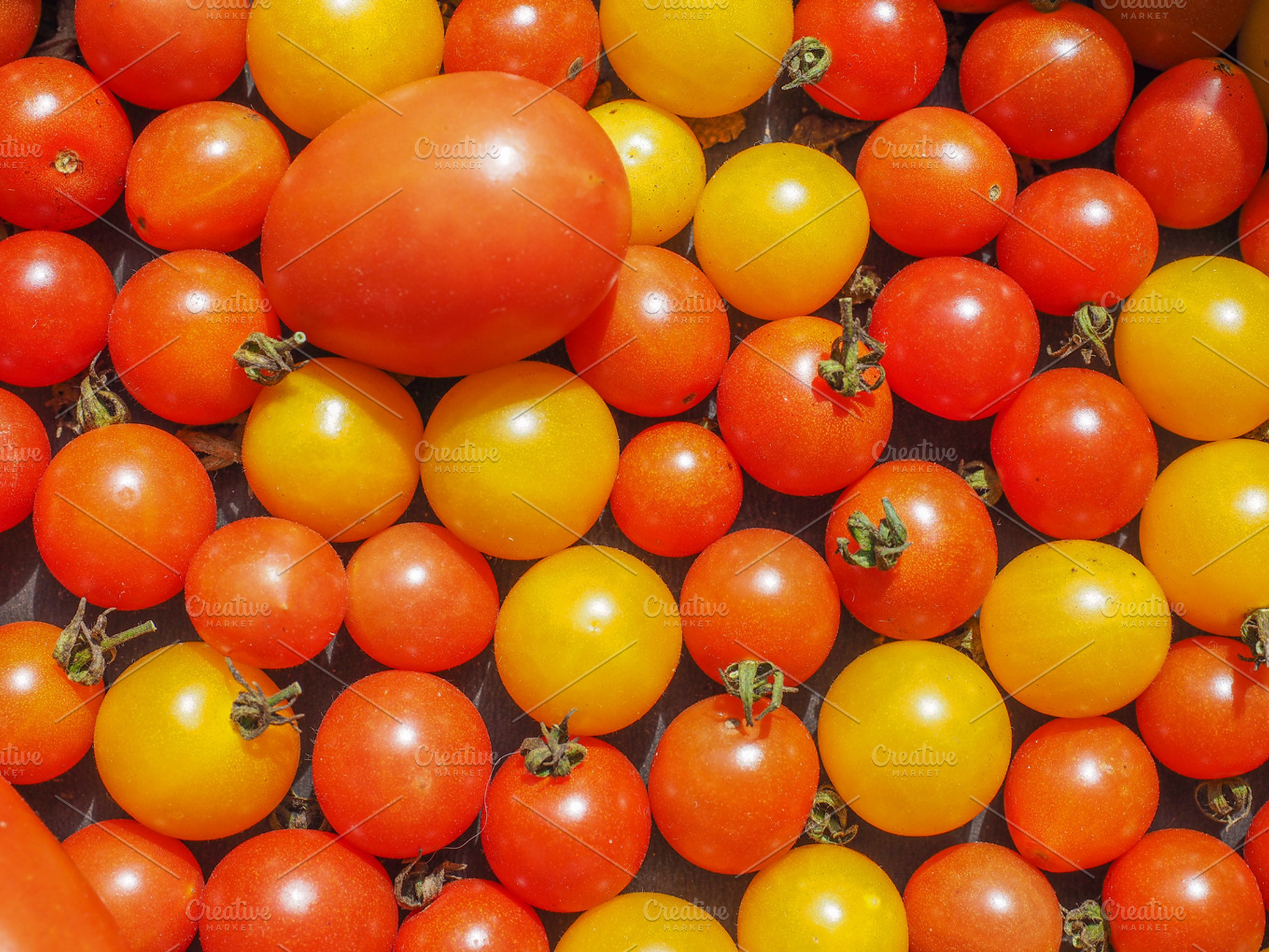 Tomatoes containing tomato, tomatoes, and cherry, a Food & Drink Photo by WorldOfPhotos