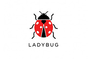 Minimal Ladybug Logo, a Branding & Logo Template by Logocreative (Thumbnail 1 of 2)