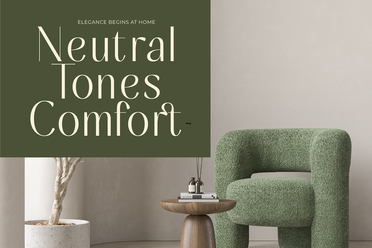 Mugia Elegant Modern Display Font, a Sans Serif Font by timelesstype.co (Photo 13 of 20)