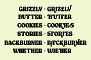 AO Giorna - Bold Display Font, a Serif Font by OwunStudio (Thumbnail 5 of 18)