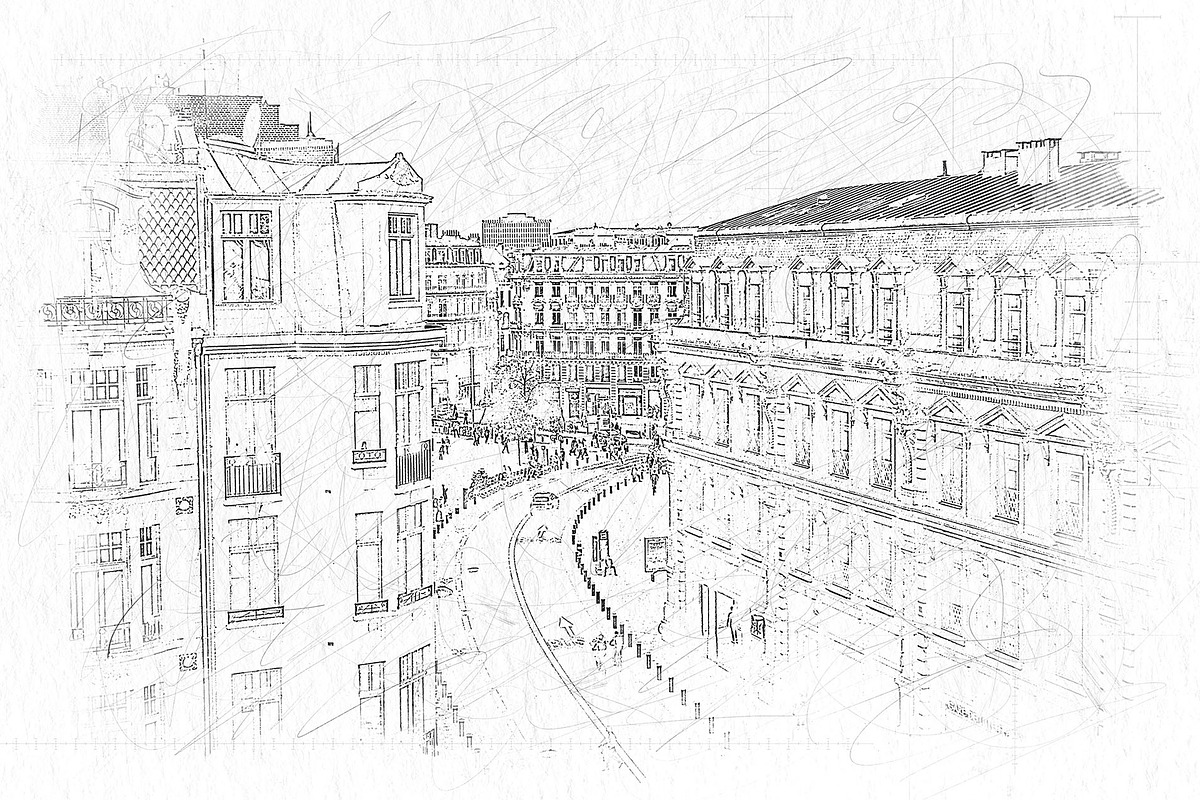 Pencil Sketch Art Photoshop Mockup, an Action Add-On by INTENTFX (Photo 18 of 22)
