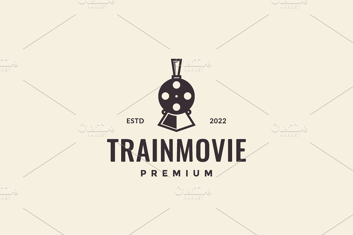 train with movie logo vector logo, a Branding & Logo Template by devastd
