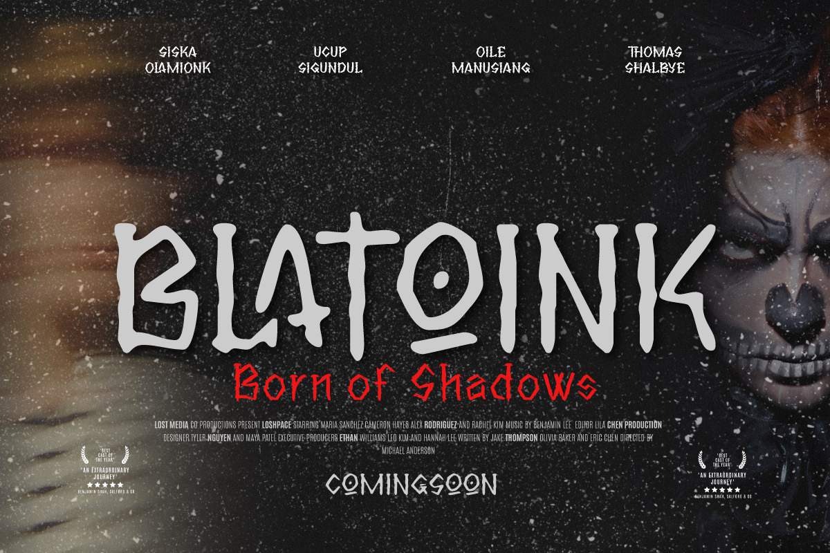 Flaroyat - Display Horror Font, a Handwritten Font by trabaskriya (Photo 4 of 7)
