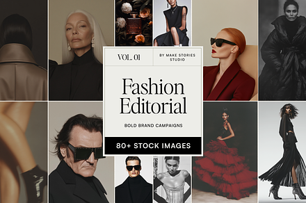 80+ Fashion Editorial Stock Photos