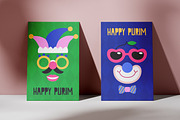 Happy Purim carnival poster cards, a Decorative Illustration by Good Studio (Thumbnail 5 of 6)
