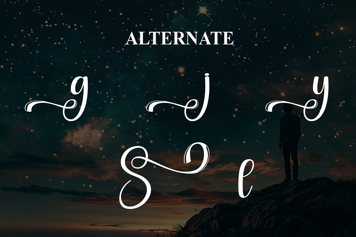 Starkly | Script Font, a Handwritten Font by Scratchones (Photo 8 of 9)