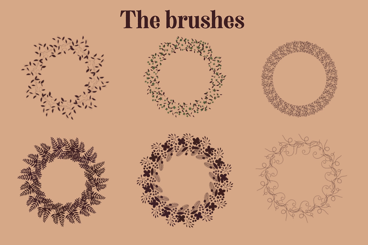 Flower Power Procreate Brushes, a Brush Add-On by Littlefield Design (Photo 8 of 9)