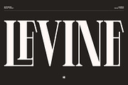 Levine, a Serif Font by Eotype Studio (Thumbnail 1 of 10)