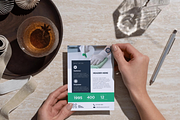 Business Pitch Deck Modern Canva, a Flyer Template by Climbwithelevator (Thumbnail 7 of 9)