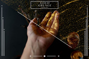 Gold Grunge Overlays, a Texture Graphic by Freezerondigital (Thumbnail 5 of 11)