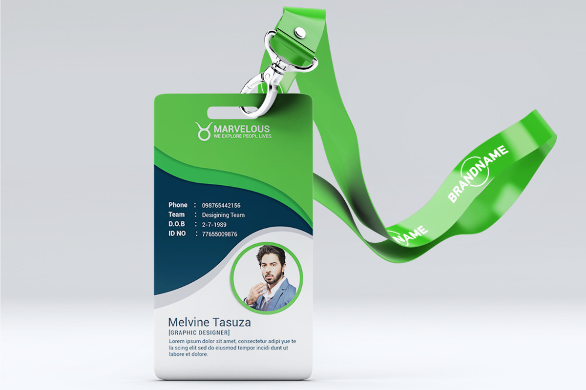 Identity Card Design, a Flyer Template by Business Flyers (Photo 1 of 4)